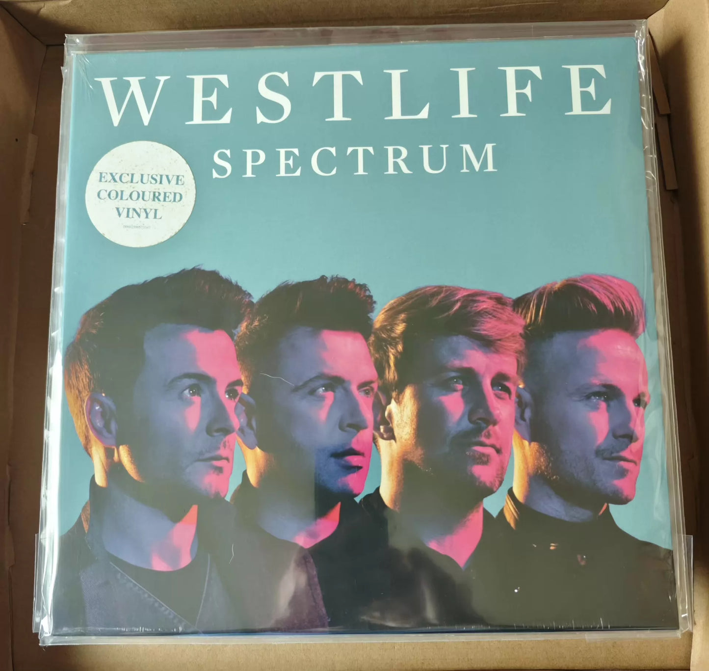 Westlife – Spectrum (European Blue Vinyl LP, Sealed)
