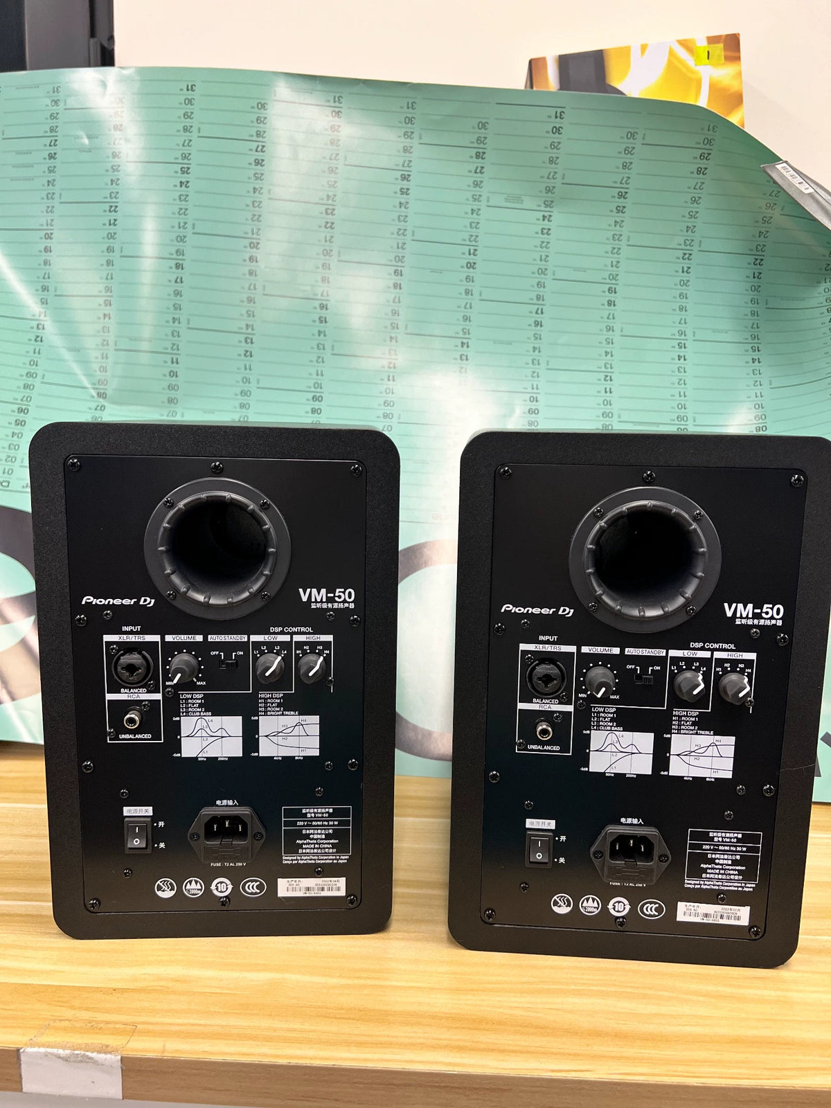 Pioneer DJ VM-50 – Black Active Monitor Pair, 220V – detail 5