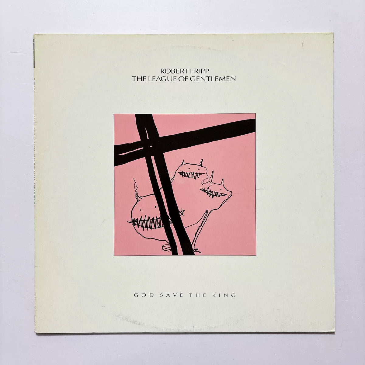 Robert Fripp and The League of Gentlemen – God Save the King 1985 Japanese LP — original seller image