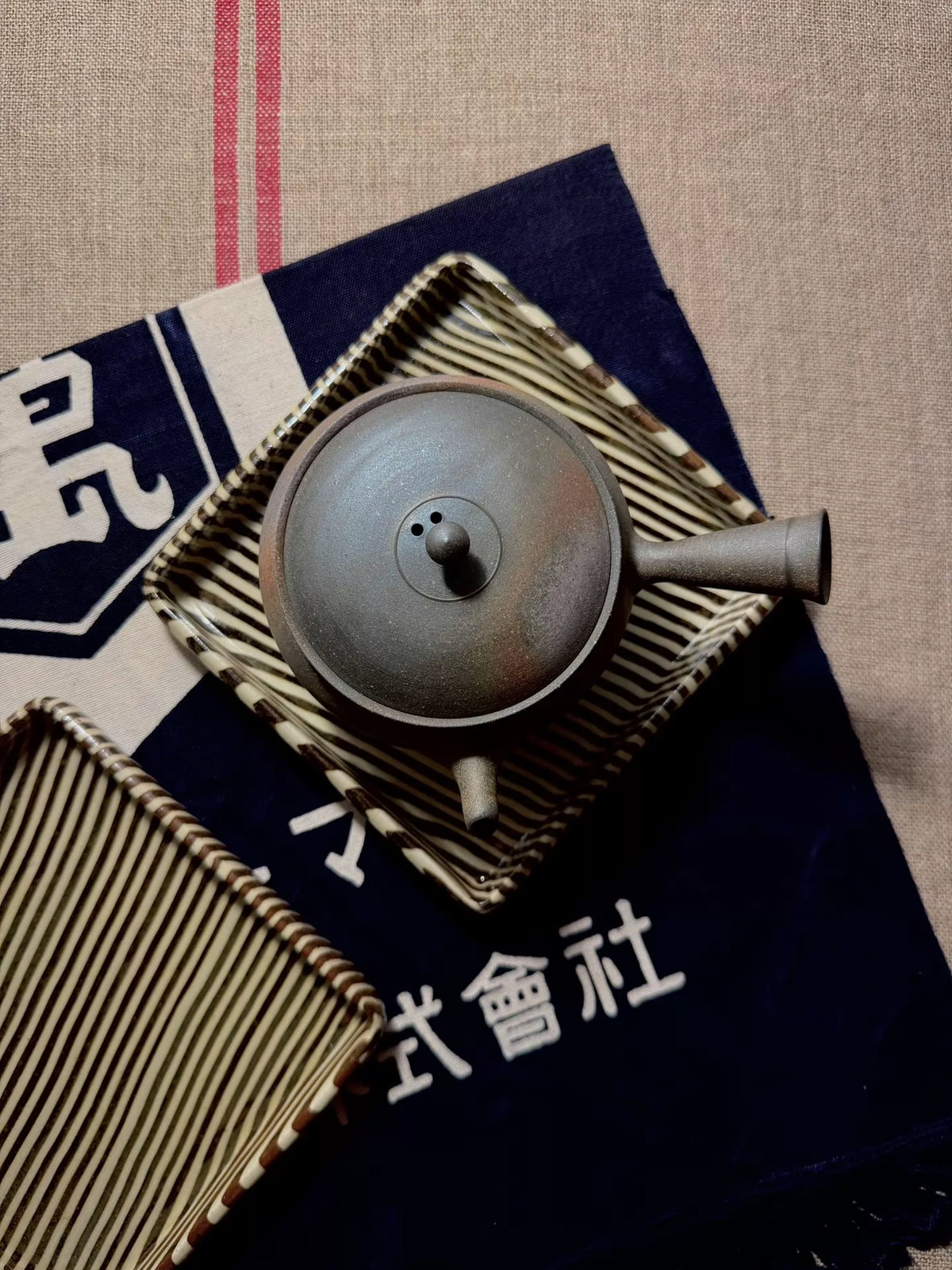 Yusuke Aida – Oshino-Kiln Nerikomi Square Plate — original seller image 9