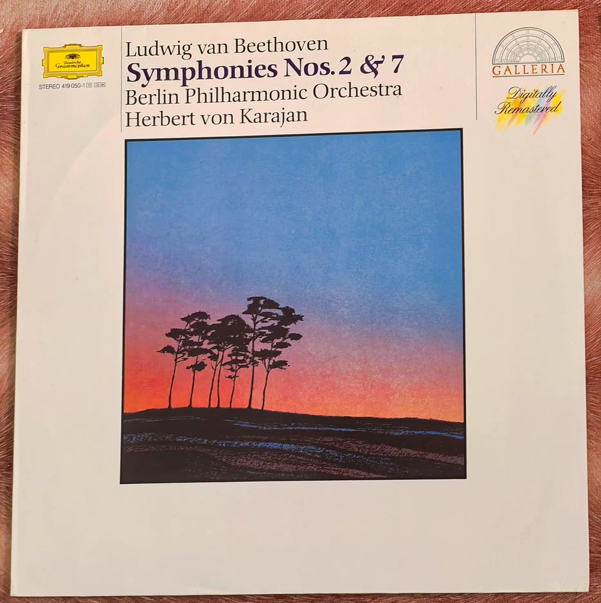 Herbert von Karajan – Beethoven Symphonies Nos. 2 and 7 – DG LP