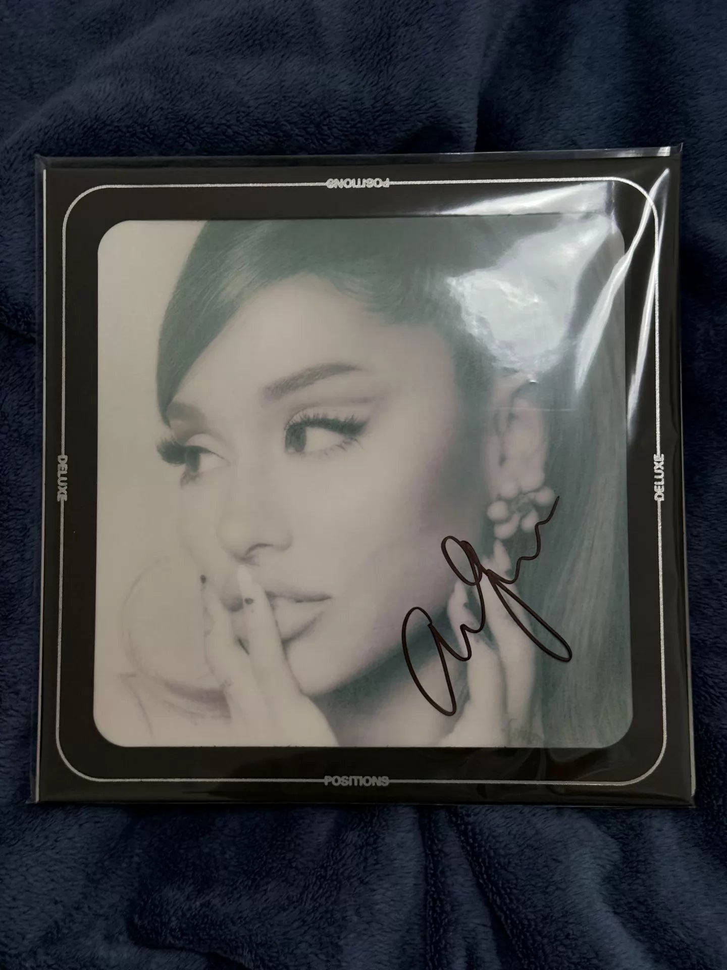 Ariana Grande – Positions Deluxe LP (Signed Resealable Bag, Opened)