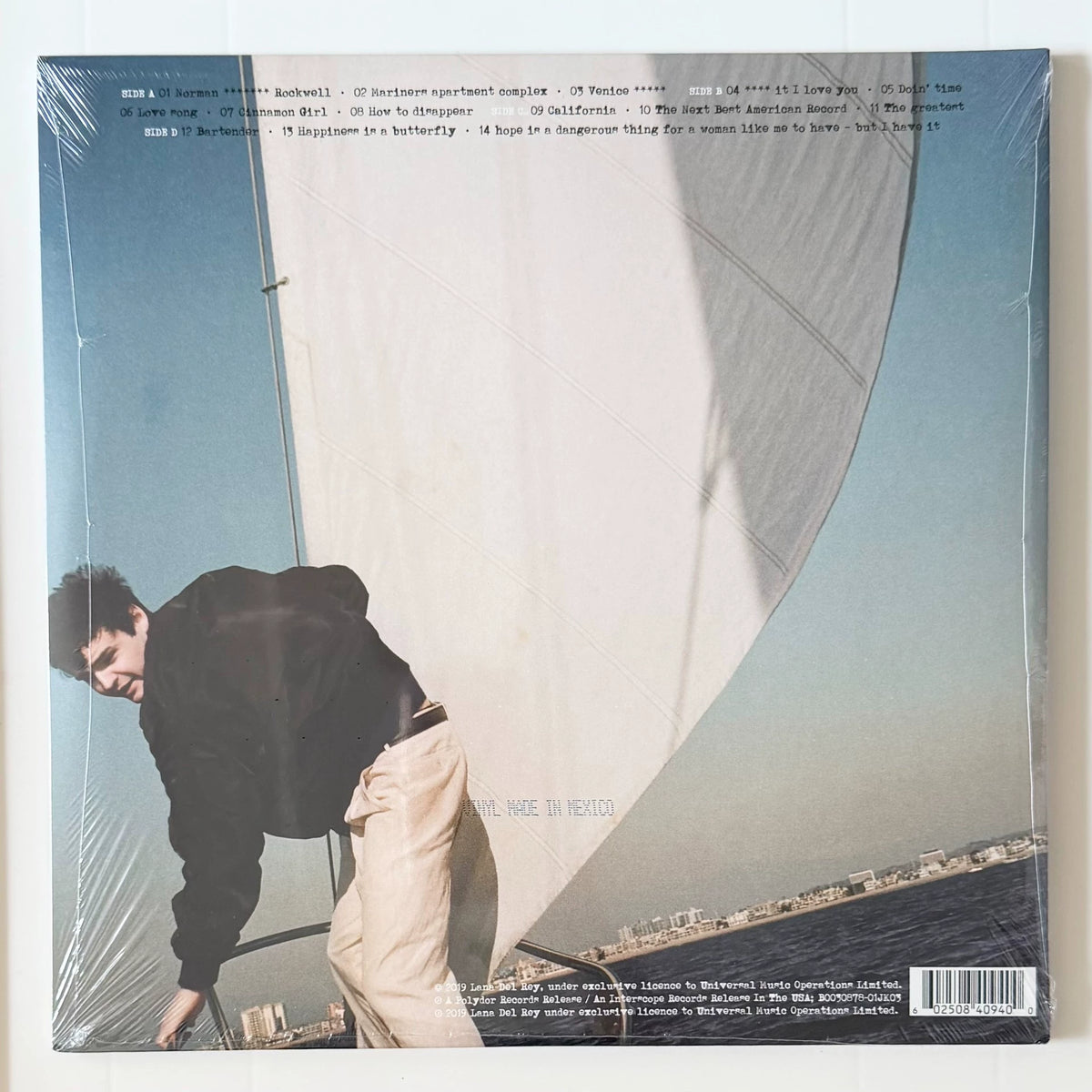 Lana Del Rey – Norman Fucking Rockwell!, US/Mexico – item photograph 2