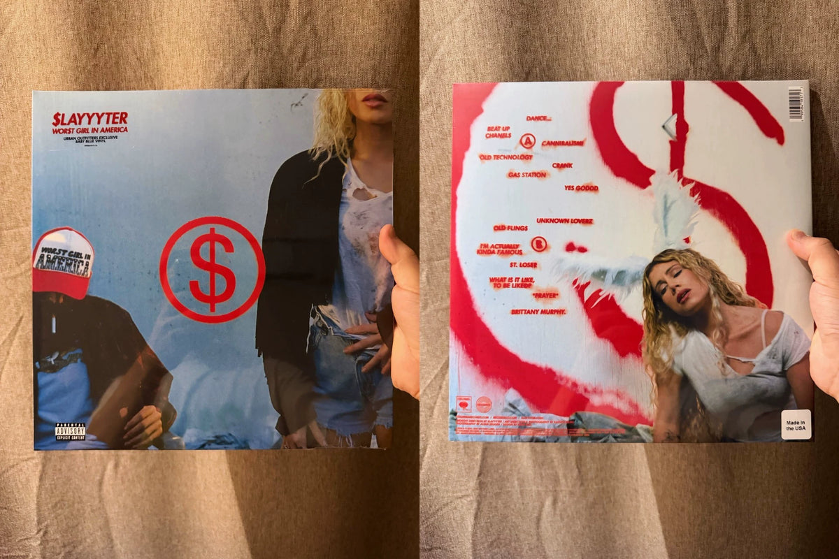 Slayyyter – WOR$T GIRL IN AMERICA – UO Baby Blue Vinyl LP