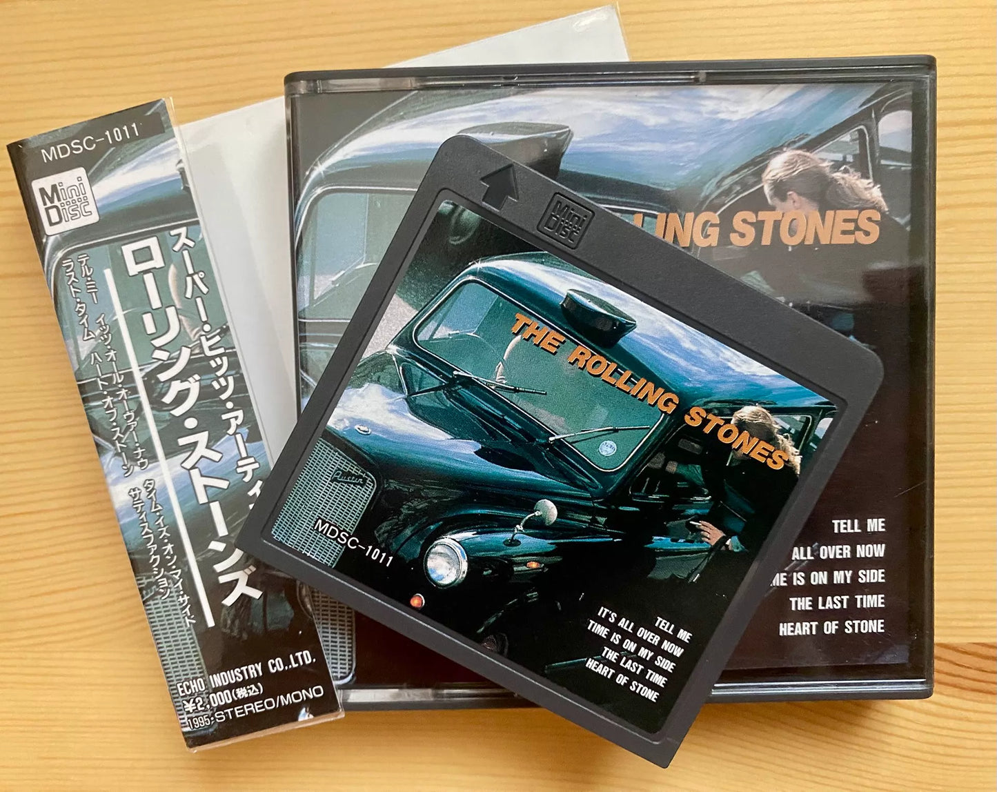 The Rolling Stones – Complete Japanese MiniDisc Collection – 6 MD Set