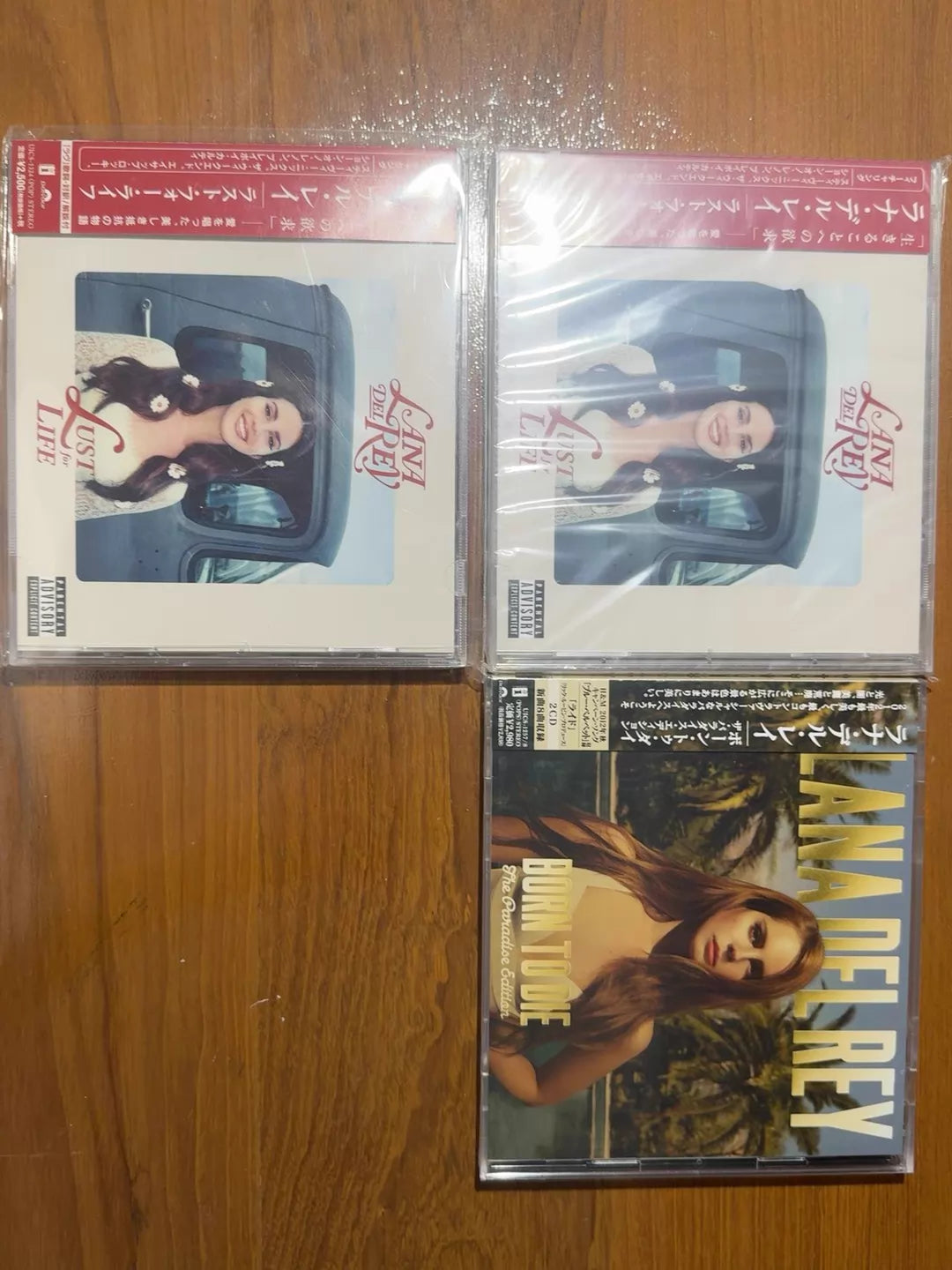 Japanese Lust For Life CDs with obi; this listing is for one Lust For Life CD only