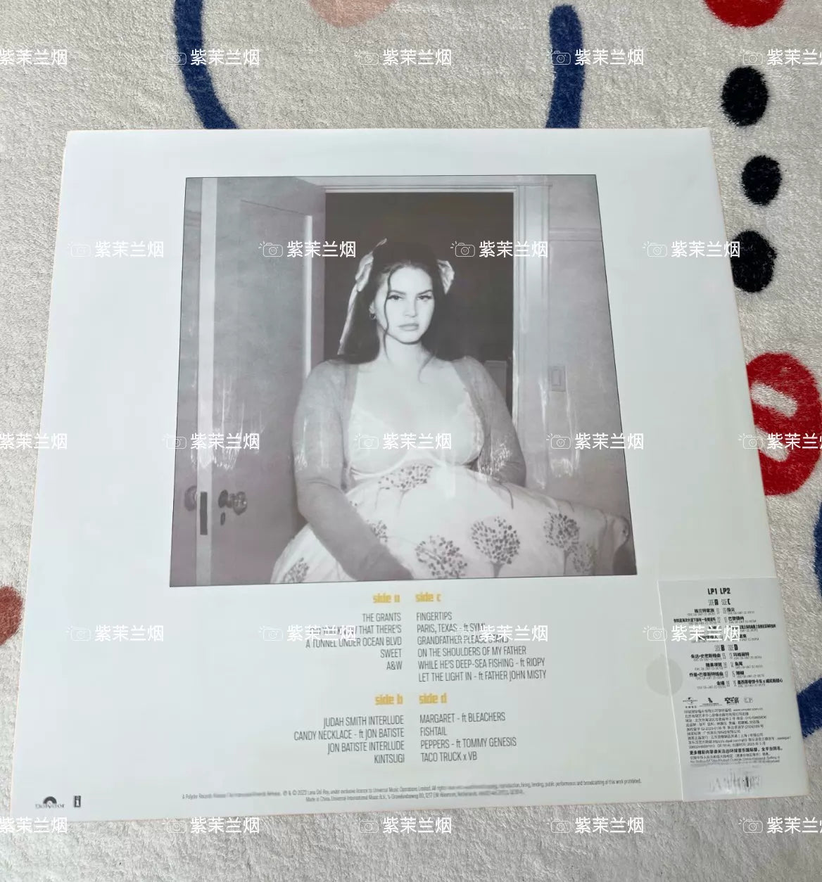 Lana Del Rey – Did You Know That There's A Tunnel Under Ocean Blvd – Signed 2LP – photograph 6