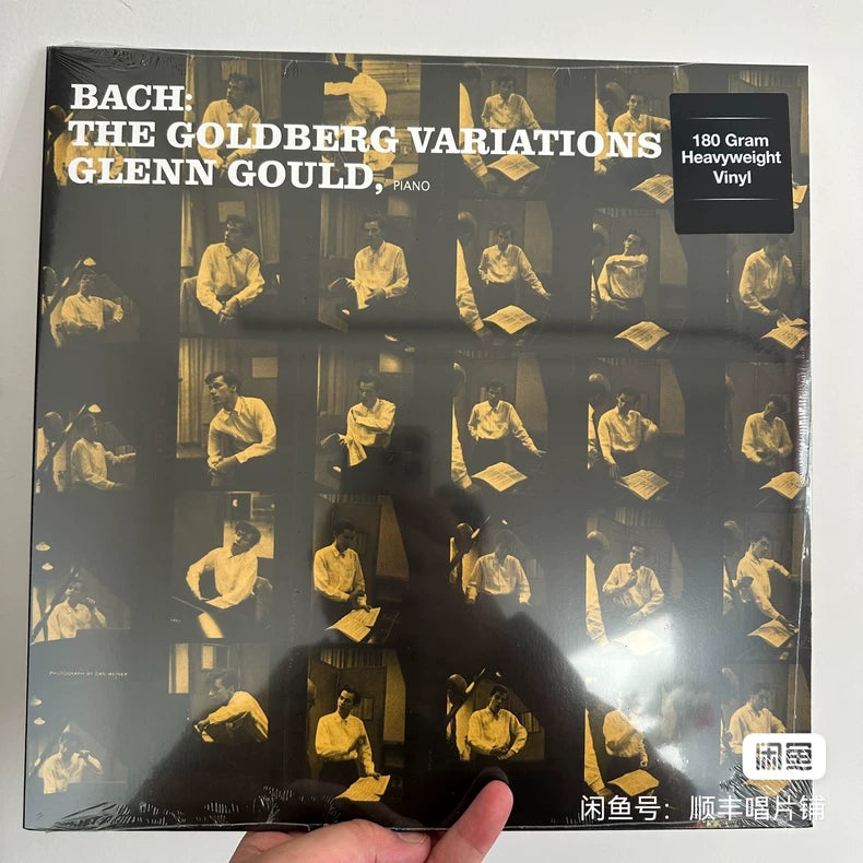 Glenn Gould – Bach: The Goldberg Variations – 180g Vinyl LP — front cover