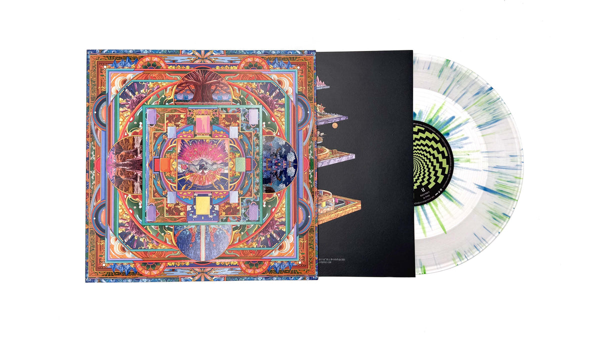 Sparrow & Akira Yamaoka – A Letter Buried in Time – Blue/Green Splatter LP