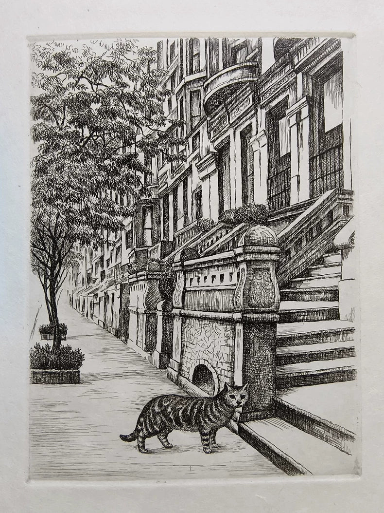 Tokio Miyashita – Manhattan Here & There – Six Signed Copperplate Prints