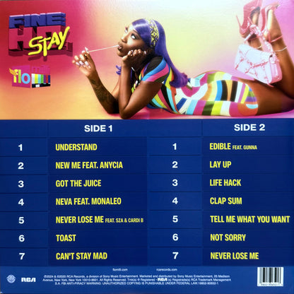 Flo Milli – Fine Ho, Stay – Limited Lavender Swirl Vinyl (LP)