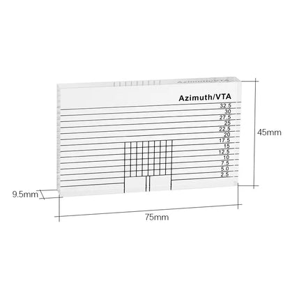 Stylus Azimuth / VTA Alignment Block
