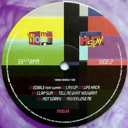 Flo Milli – Fine Ho, Stay – Limited Lavender Swirl Vinyl (LP)