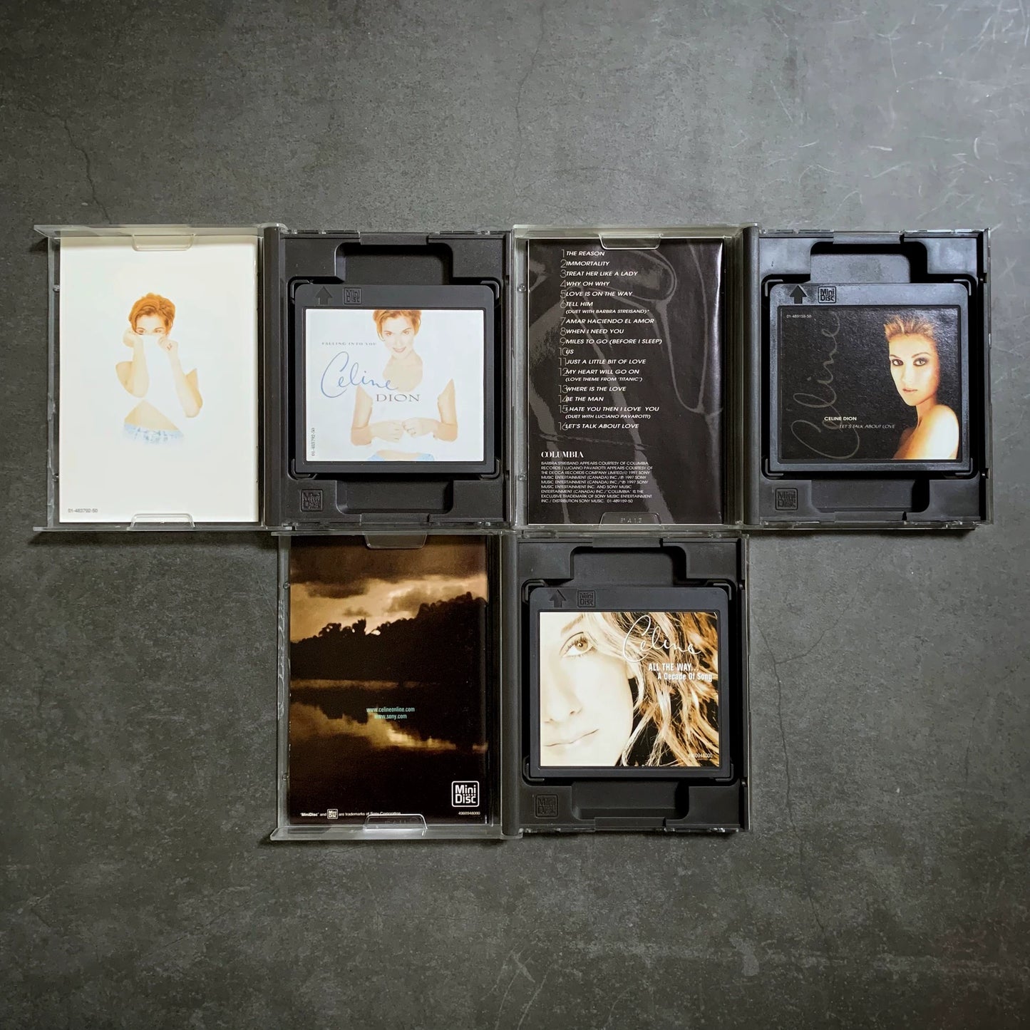 Céline Dion – MiniDisc Collection (6-MD Bundle, Austria Pressings)