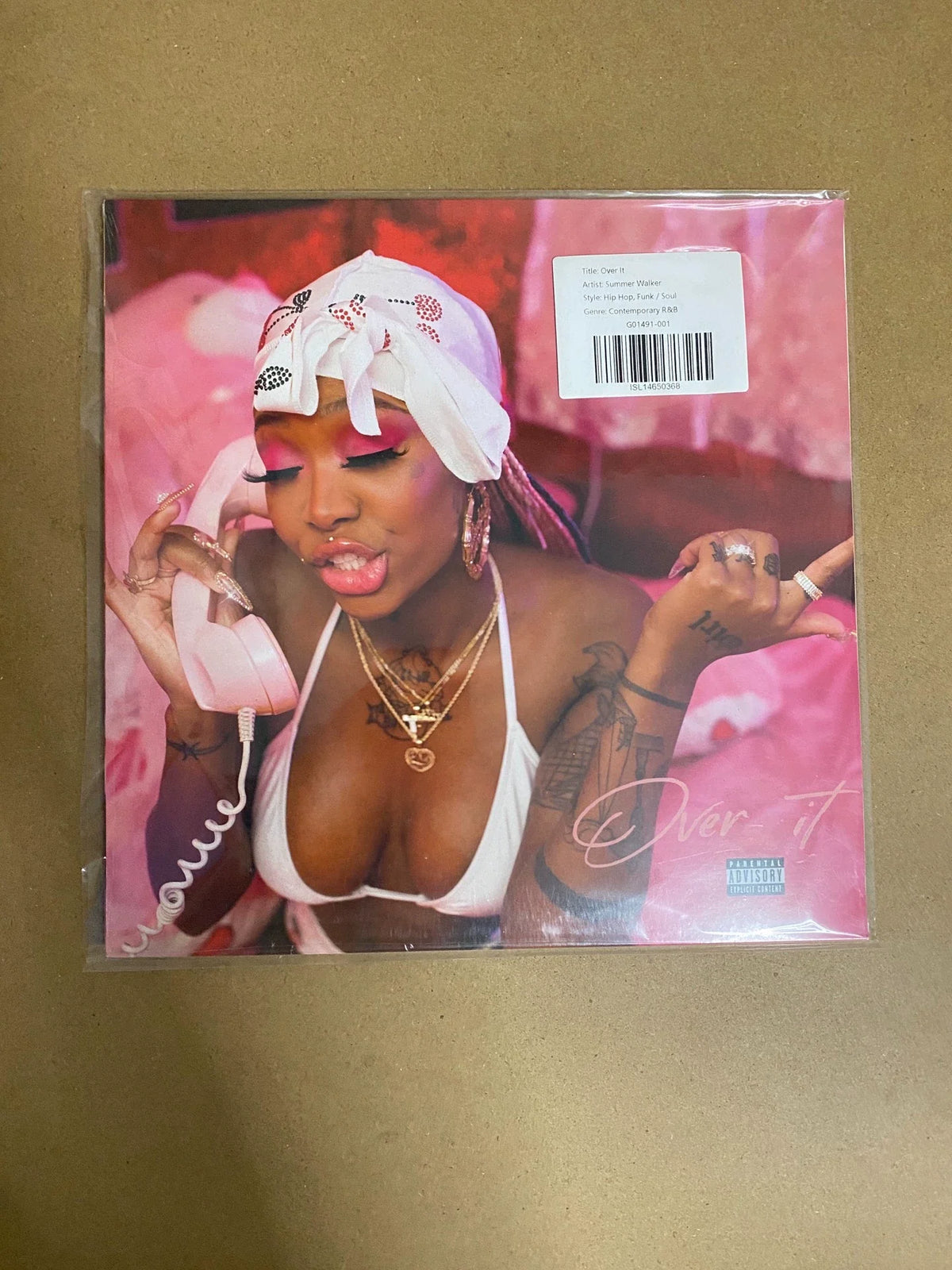 Summer Walker – Over It – Sealed Vinyl LP
