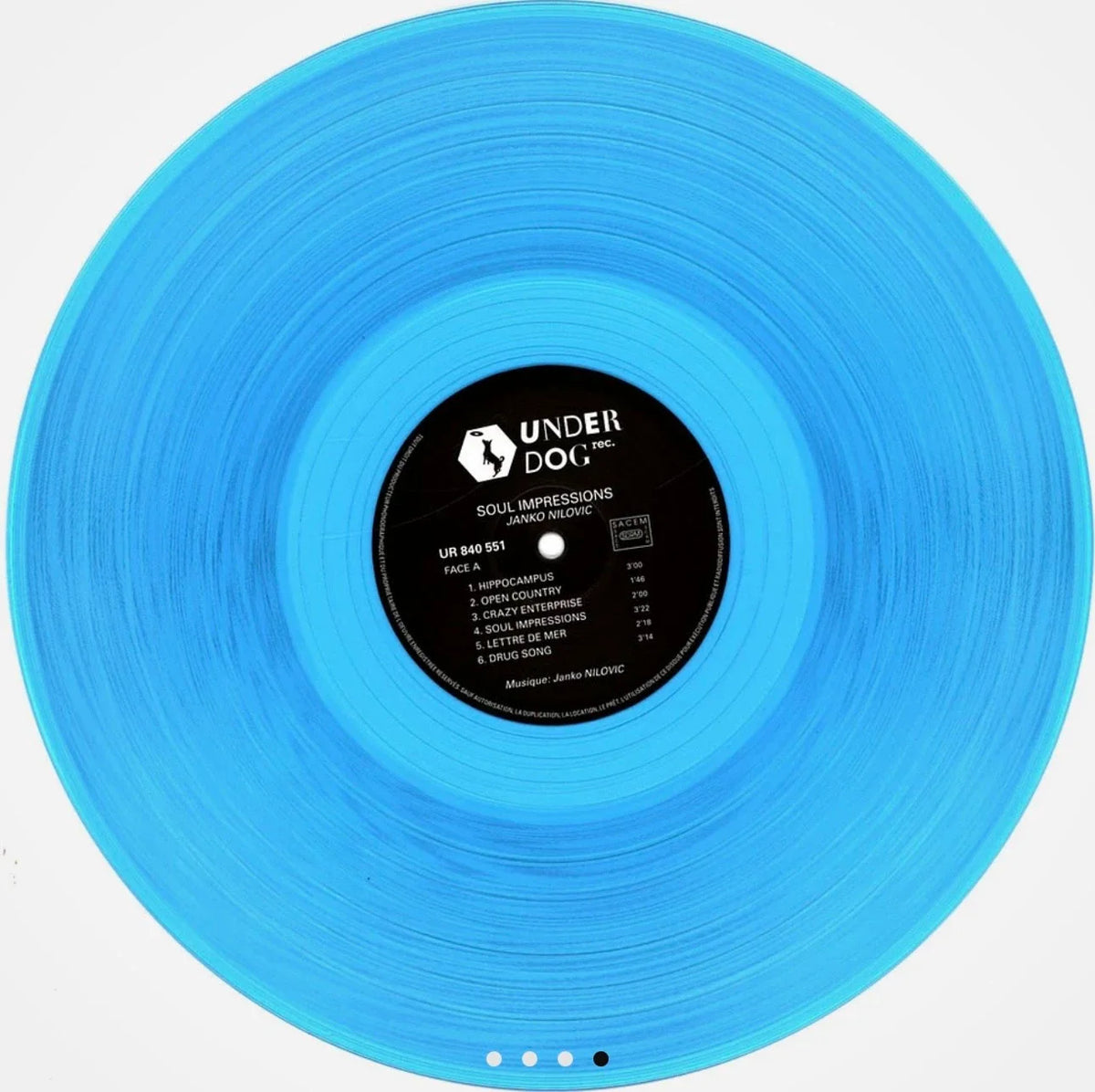 Janko Nilovic – Soul Impressions – Blue Vinyl LP with Poster