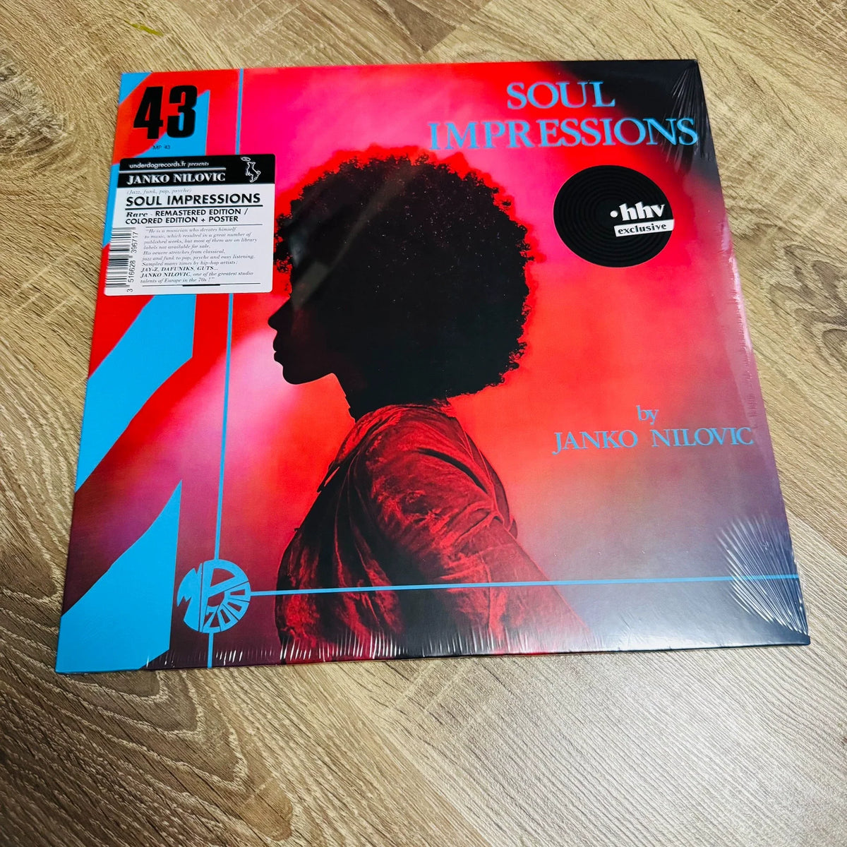 Janko Nilovic – Soul Impressions – Blue Vinyl LP with Poster