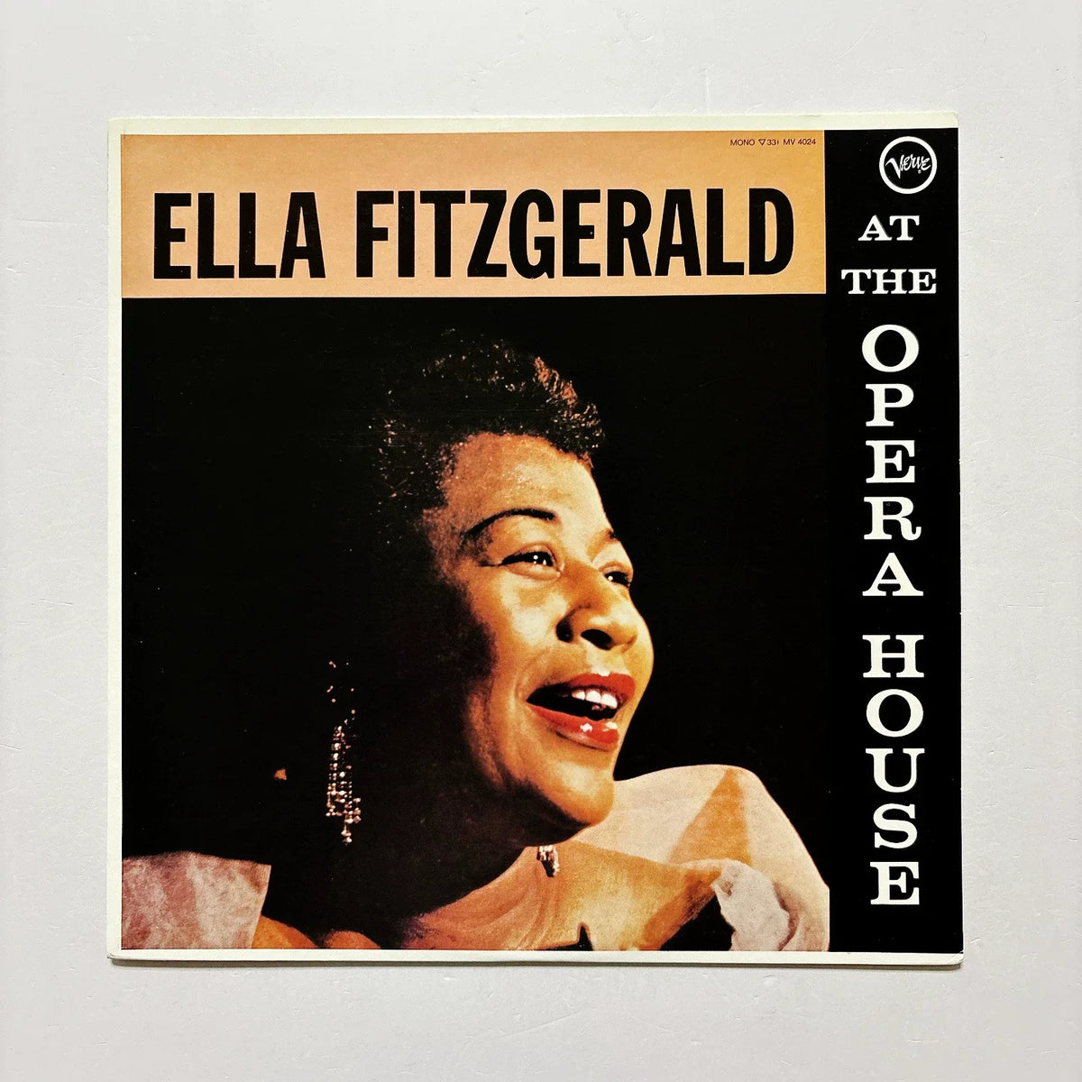 Ella Fitzgerald – At the Opera House – Japanese Vinyl
