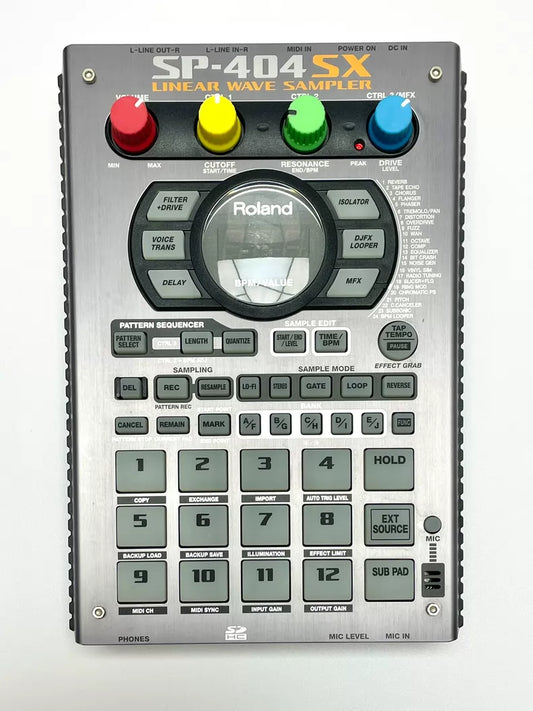Roland SP-404SX – Sampler with Colored Knobs