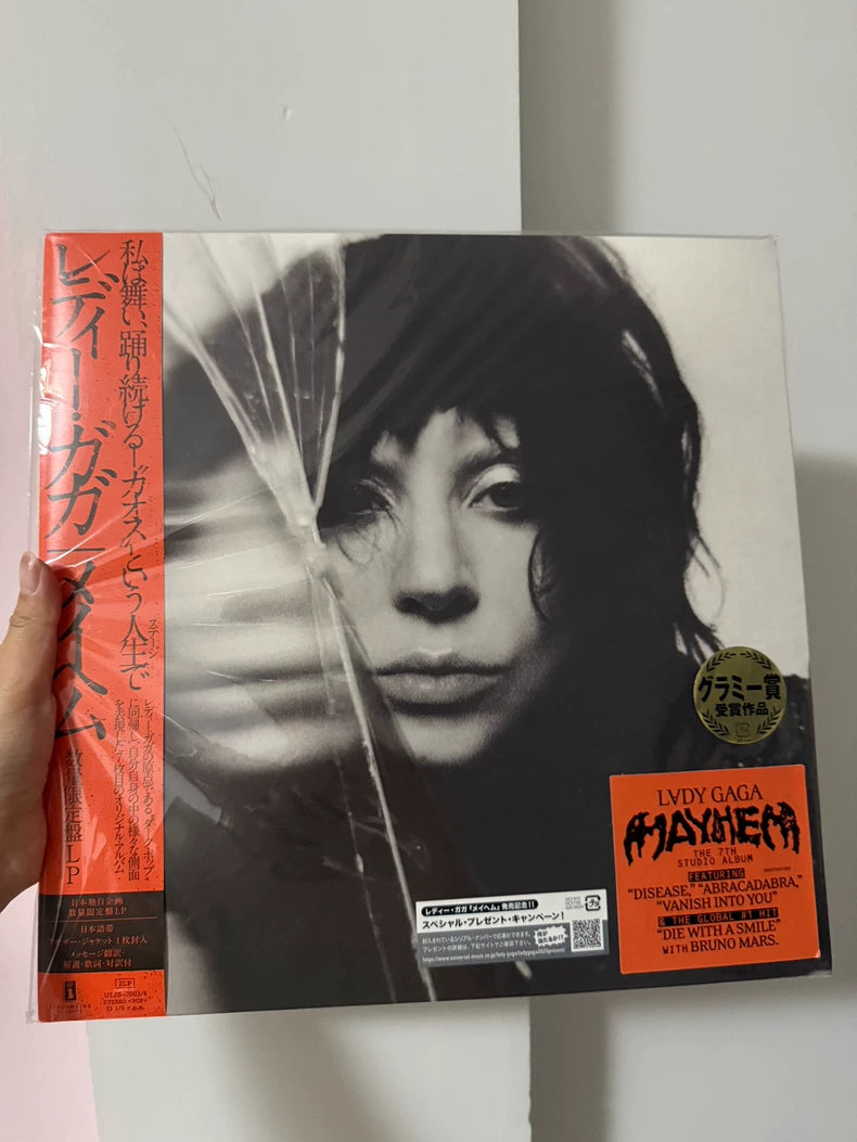 Lady Gaga – Mayhem – Japanese 2LP with Obi