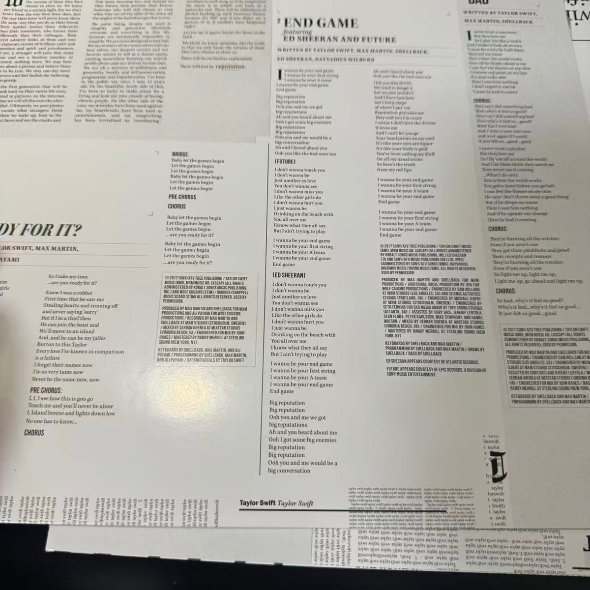 Taylor Swift - Reputation (2xLP) (Near Mint (NM or M-))