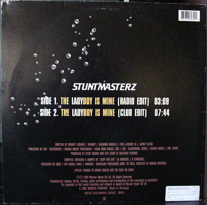 Stuntmasterz : The Ladyboy Is Mine (12")