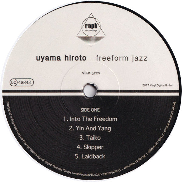 Uyama Hiroto : Freeform Jazz (2xLP, Album, Ltd)