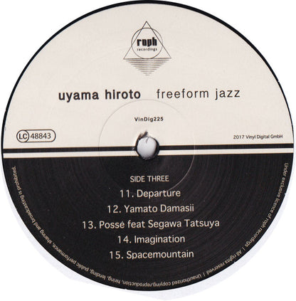 Uyama Hiroto : Freeform Jazz (2xLP, Album, Ltd)