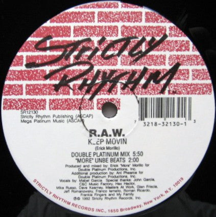 R.A.W. : Unbe (12")