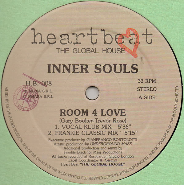 Inner Souls : Room 4 Love (12")