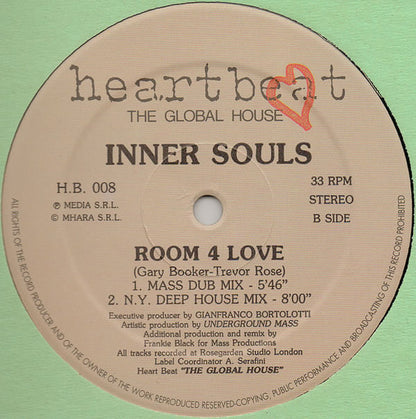 Inner Souls : Room 4 Love (12")