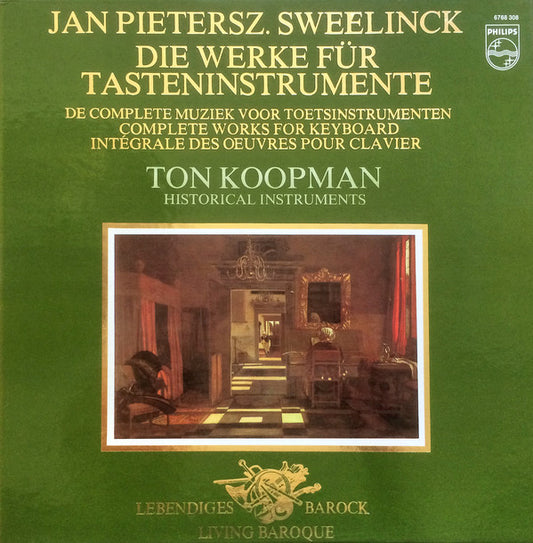 Jan Pieterszoon Sweelinck, Ton Koopman : Die Werke Für Tasteninstrumente (6xLP)