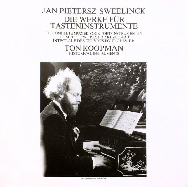 Jan Pieterszoon Sweelinck, Ton Koopman : Die Werke Für Tasteninstrumente (6xLP)