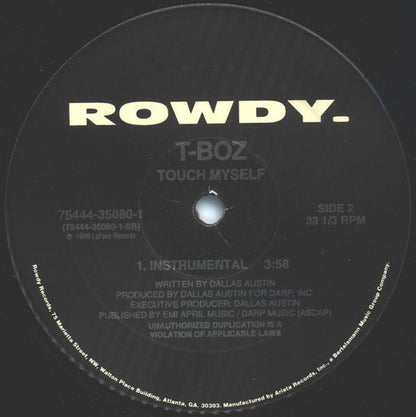 T-Boz : Touch Myself (12")