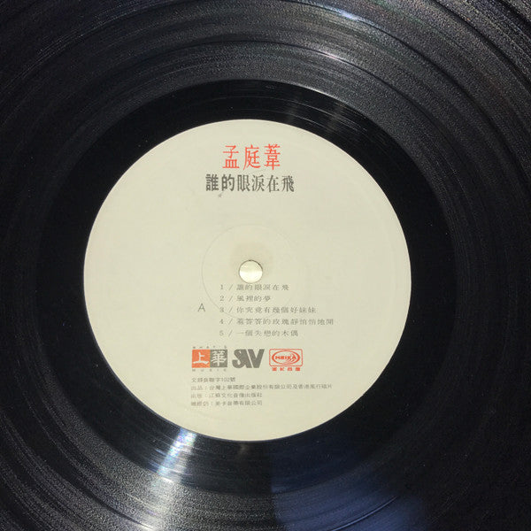孟庭葦 : 誰的眼淚在飛 (LP, Album)
