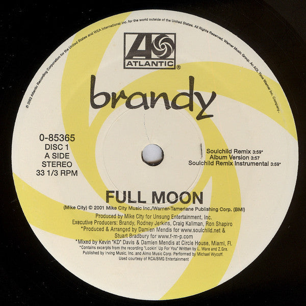 Brandy (2) : Full Moon (2x12")