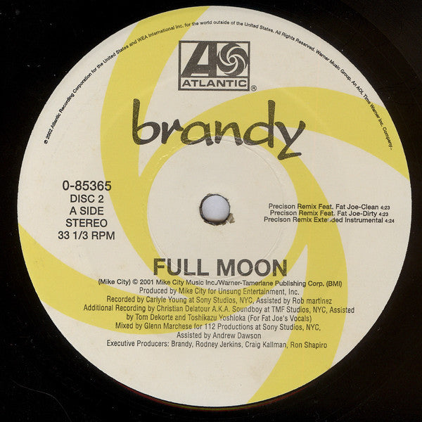 Brandy (2) : Full Moon (2x12")