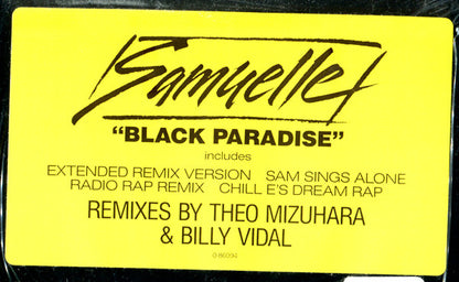 Samuelle* : Black Paradise (12", Single)