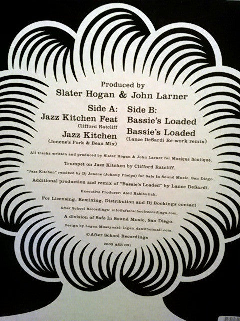 Slater Hogan & John Larner : The Hoosier Daddy E.P. (12", EP)