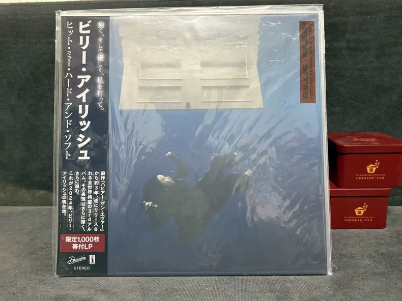 Billie Eilish – Hit Me Hard and Soft – Japanese Black Obi Vinyl LP front cover
