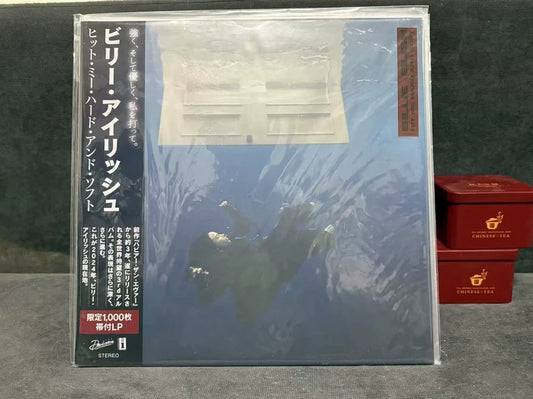 Billie Eilish – Hit Me Hard and Soft – Japanese Black Obi Vinyl LP front cover