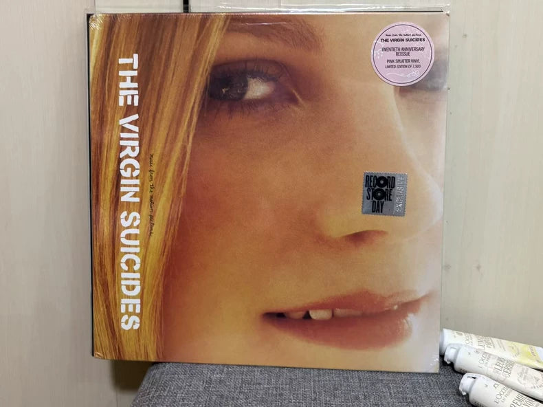 Various – The Virgin Suicides – RSD Pink Splatter Vinyl LP front cover