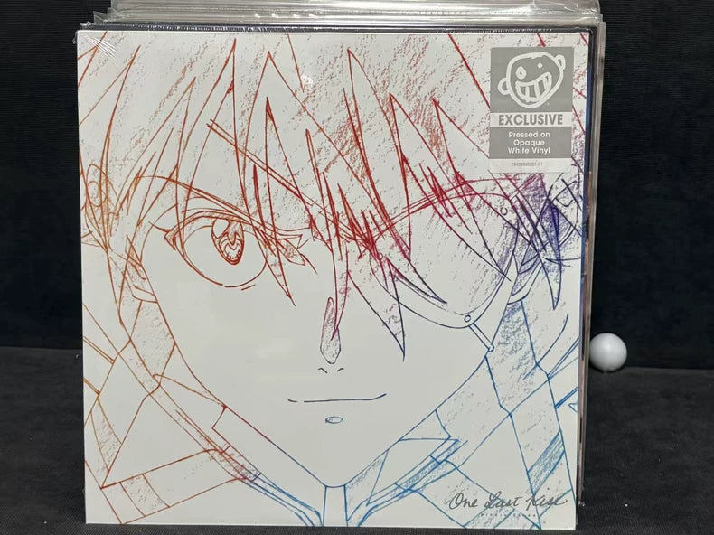 Hikaru Utada – One Last Kiss – Newbury Comics Opaque White Vinyl LP front cover