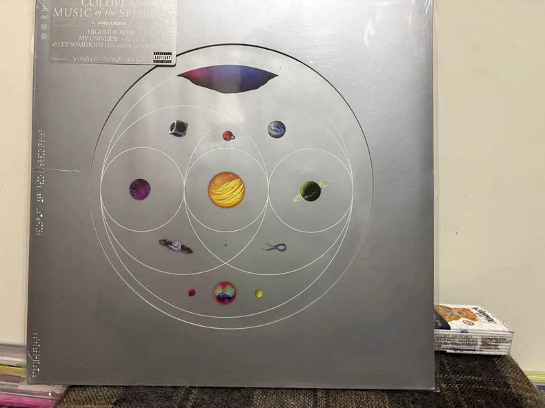 Coldplay – Music of the Spheres – Recycled Coloured Vinyl LP front cover
