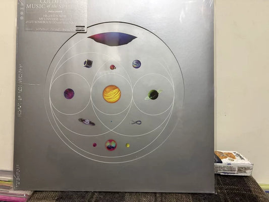 Coldplay – Music of the Spheres – Recycled Coloured Vinyl LP front cover
