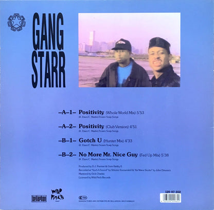 Gang Starr : Positivity (12", Maxi)