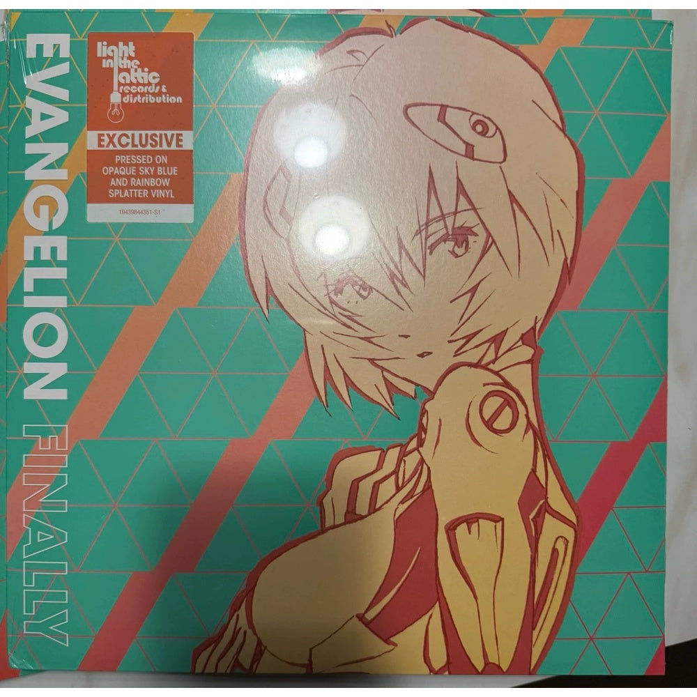 Various Artists – Evangelion Finally – Blue Splatter Vinyl (2LP), Sealed