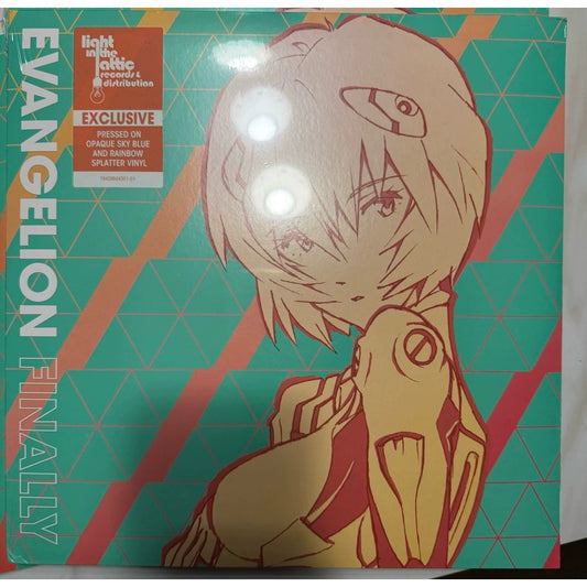 Various Artists – Evangelion Finally – Blue Splatter Vinyl (2LP), Sealed