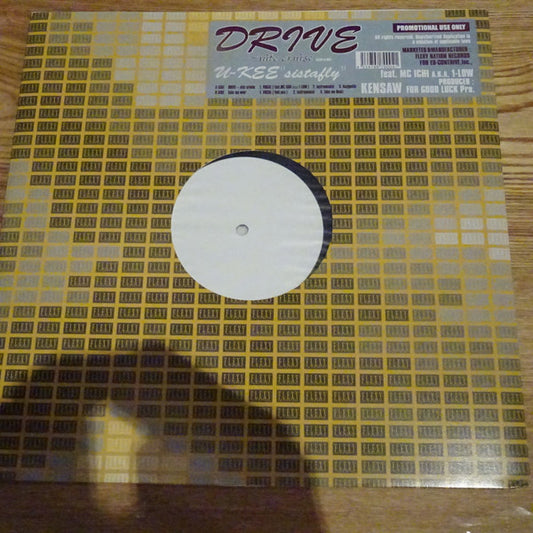 U-Kee "Sistafly" : Drive-Nite Cruise (12", Promo)
