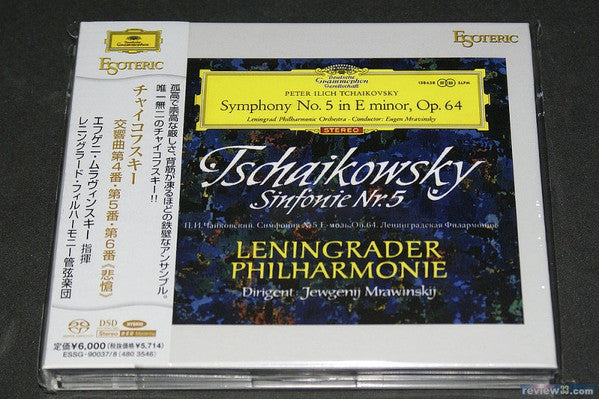 Tchaikovsky*, Leningrad Philharmonic Orchestra, Evgeny Mravinsky : Symphonies Nos. 4 · 5 · 6 (2xSACD, Hybrid, Comp, RM)
